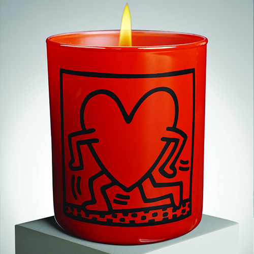 KEITH HARING_ RED RUNNING HEART