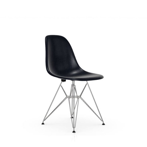 Eames Molded Fiberglass Side Chair,Wire Base