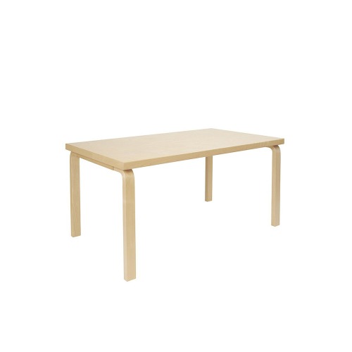 Aalto Table rectangular 82A, Birch