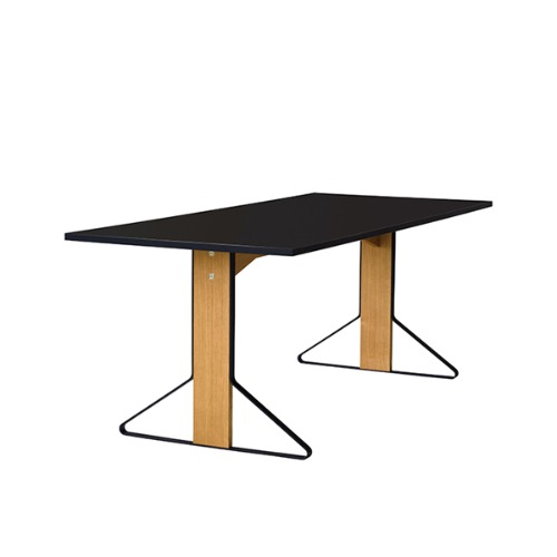 Kaari Table rectangular, HPL black