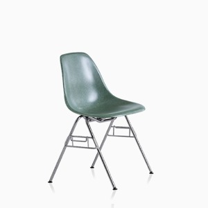 Eames Molded Fiberglass Side Chair,Stacking