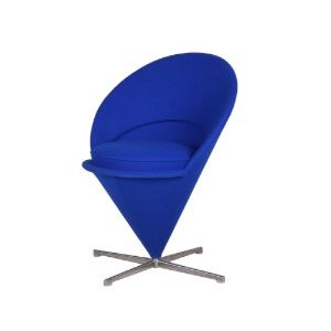 Cone Chair, Royal blue